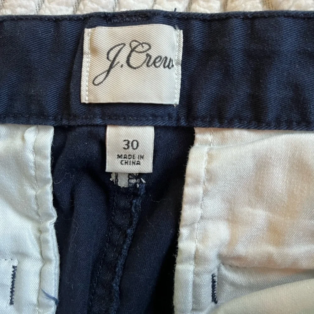 J Crew Polka Dot Capri Pants Women's Size 30